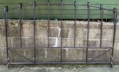 Wrought Iron Headboard