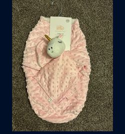 Swaddle & Unicorn Toy