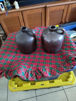 Vintage Whiskey Jugs