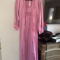 Victoria Secret Slip With Robe 