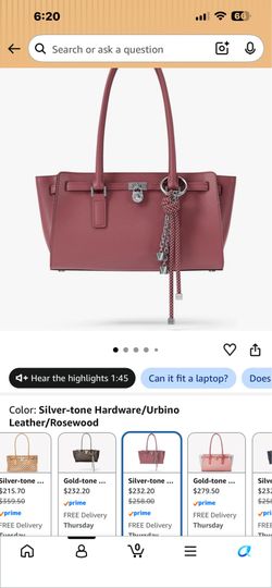 Michael Kors Hamilton small leather