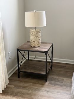 🔥 Beautiful 3-Piece Rustic Industrial Living Room Table Set – $175 OBO!