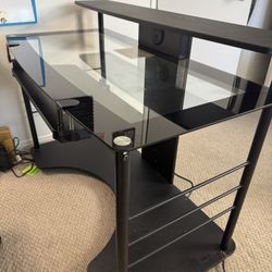 Glass Electric Desk