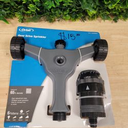 Orbit Gear Drive Sprinkler on Base, 5000 sq. ft.