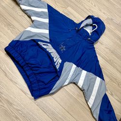 Starter Vintage Dallas Cowboys Puffer Jacket XL Men