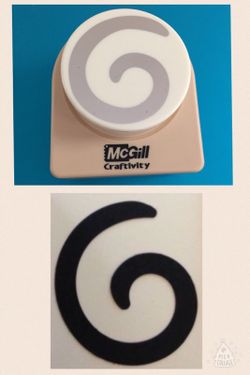 Crafting big swirl punch