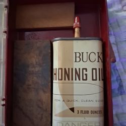 Antique Buck Knife Sharpening Kit