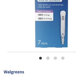 Walgreens Ovulation Predictor