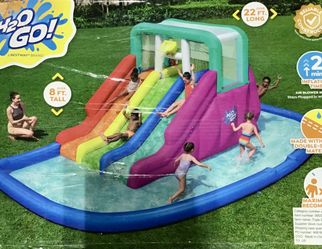 Triple Water Slide Park 