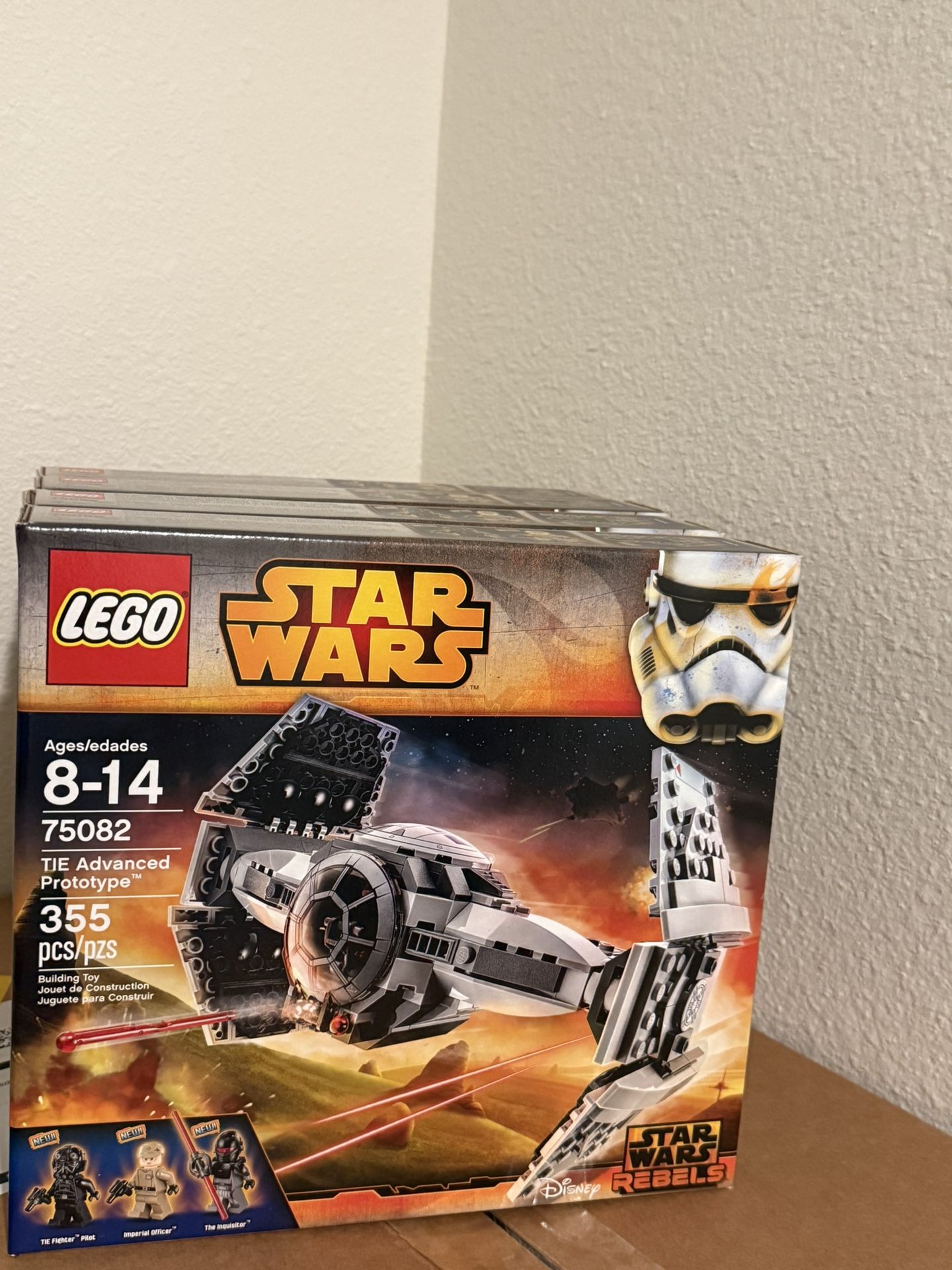Lego Star Wars Tie Advanced Prototype