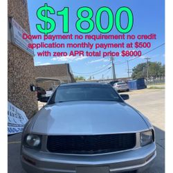 2010 Ford Mustang No Credit Application 