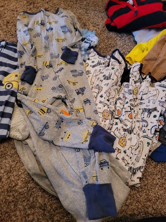 Jammies zip up pajamas sleepers
