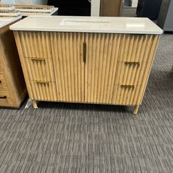 48” Bathroom Vanity In Wood Color