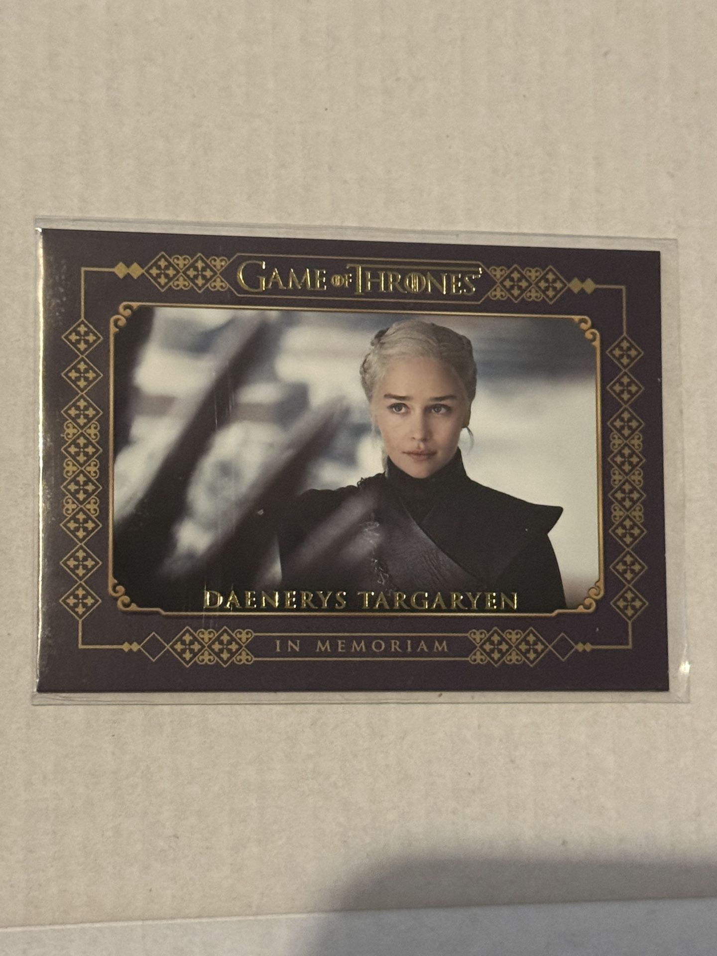 2019 Game of thrones Hobby Card  Daenerys Targaryen 