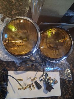 Unity. 6" fog lamps..