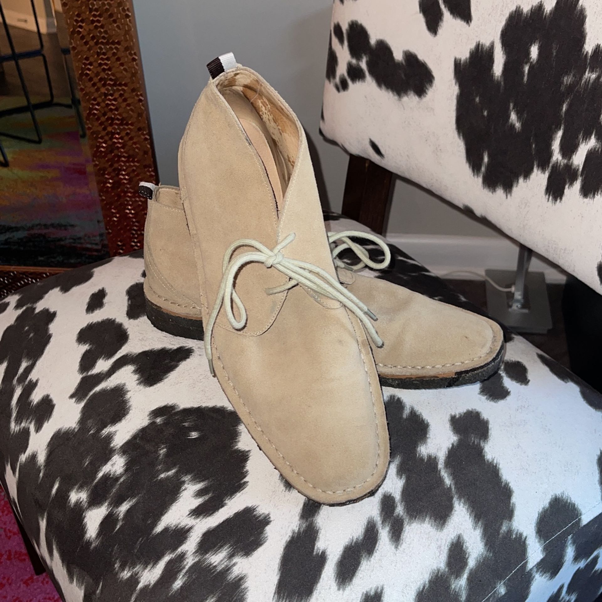 Men’s SUEDE COACH Boots