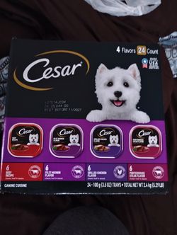 Cesar Dog Food  2 Boxes 