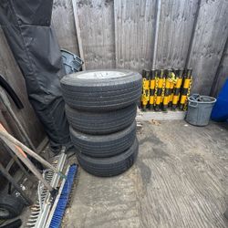 245/70 R17 Michelin Tires With Gmc Rims