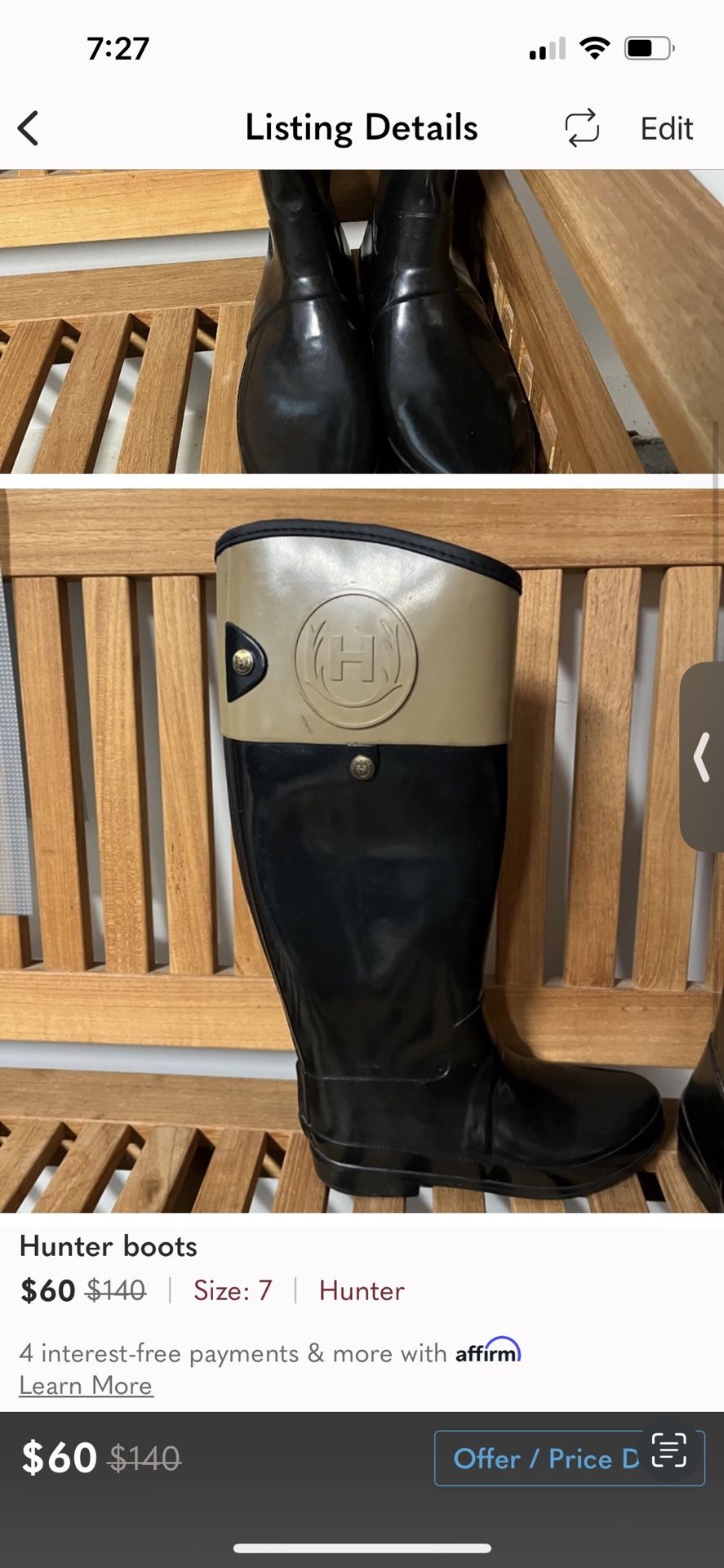 Hunter Boots