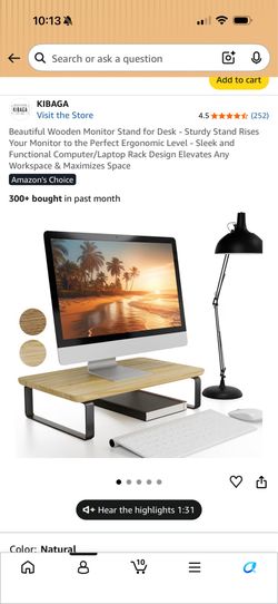 Monitor stands