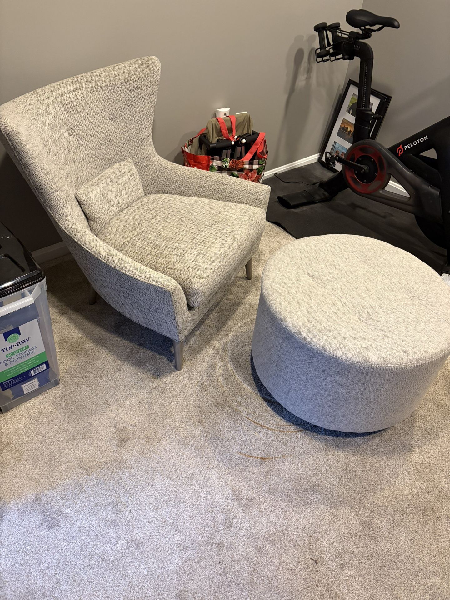 Chair and Ottoman