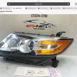 2014-2017 HONDA ODYSSEY LEFT DRIVER HALOGEN HEADLIGHT 2015 OEM JD108815