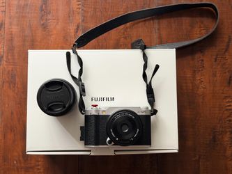 Fujifilm XM5 with kit lens + Viltrox 28 mm f4.5