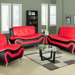 New 3pc Sofa Set 
