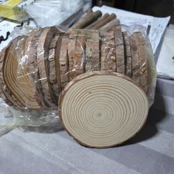 New 18 WOODEN RUSTIC WEDDING DECO 