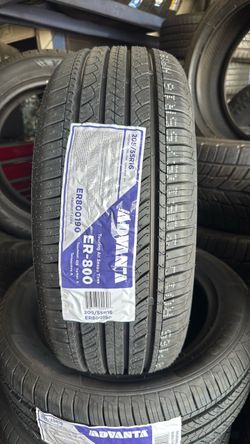 Set of 4 Advanta ER-800 205/55R16 All Season Tire