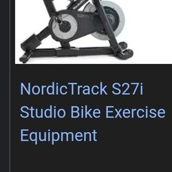 S27i NordicTrack Bike