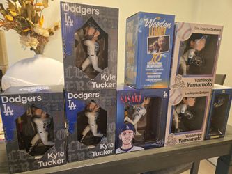 DODGERS BOBBLEHEAD COLLECTION IN THE BOX