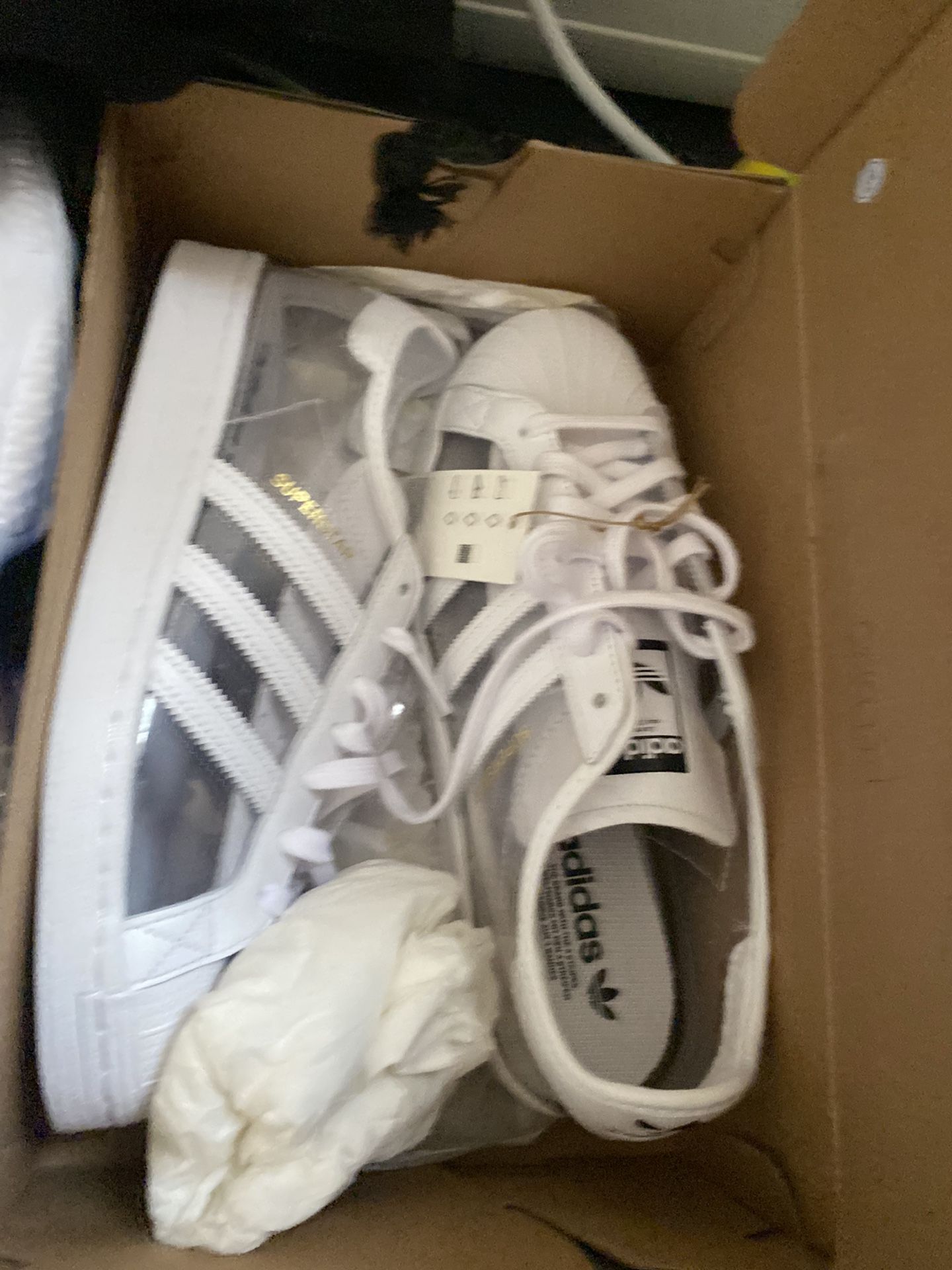 Rare Adidas Clear Sneakers Comes With The Socks