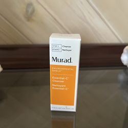 Murad Essential-C Cleanser 0.5 oz – Travel Size Brightening Face Wash – New