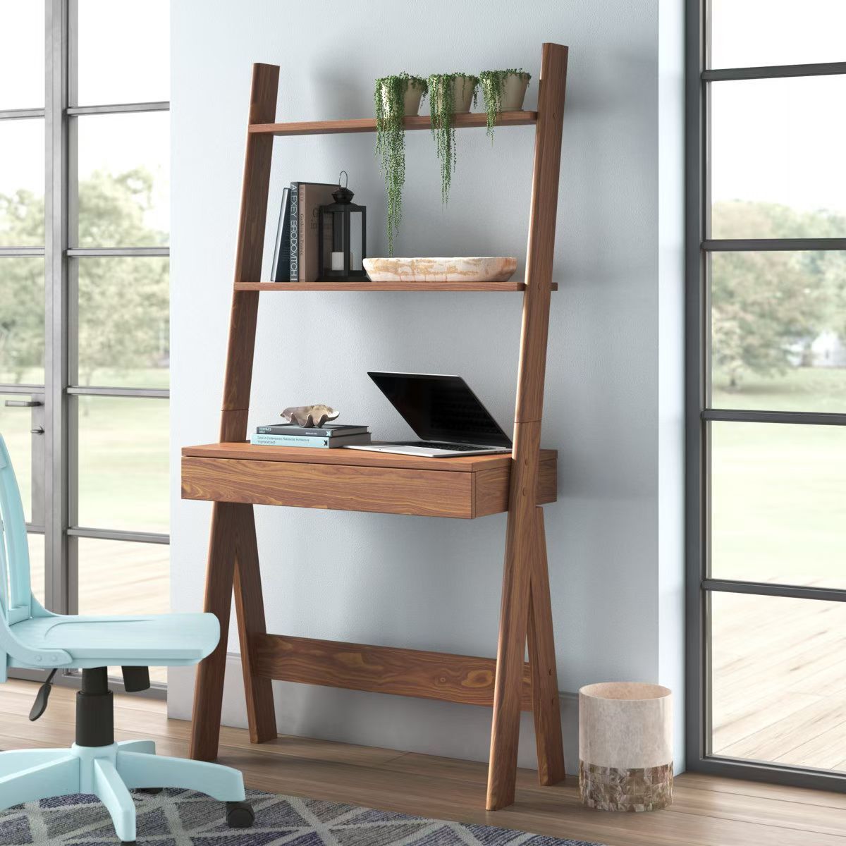 Leaning / Ladder Desk，$100