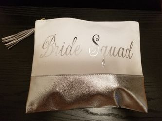 New Bride Squad Makeup Hand Bag