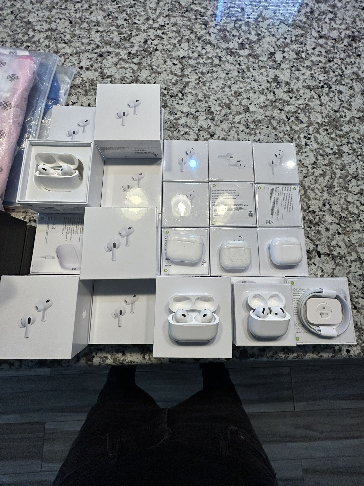 AirPods Generation 2 Pros And Generation 4 ANC