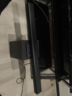 Insignia Soundbar and Subwoofer