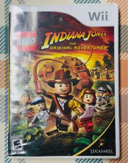 LEGO Indiana Jones: The Original Adventures (Nintendo Wii, 2008) Tested C177