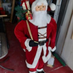 Lifelike Tall SANTA Decoration