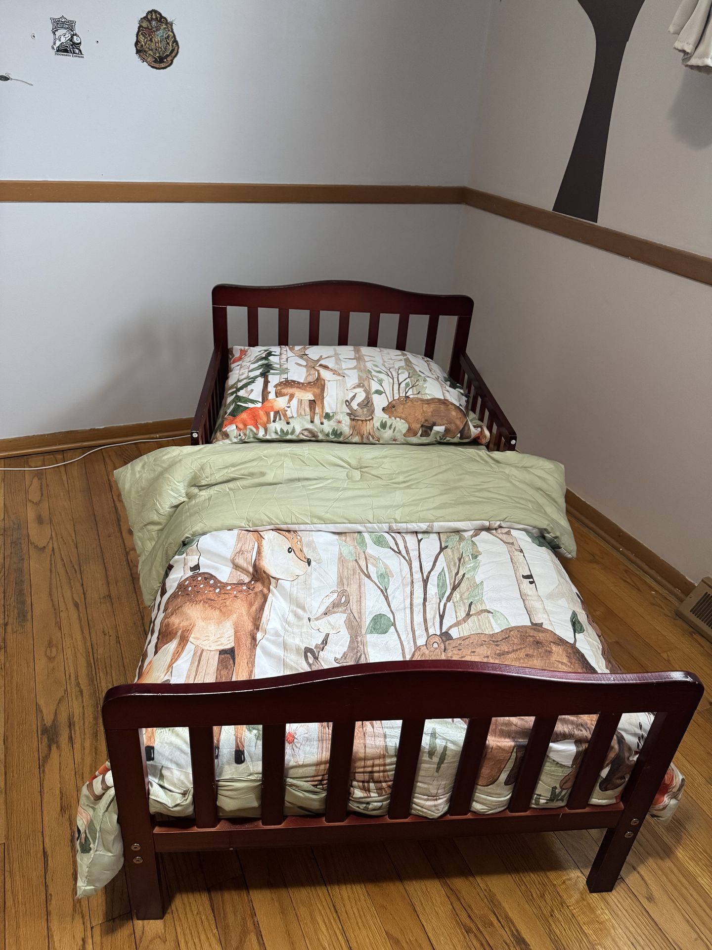 Toddler bed plus mattress