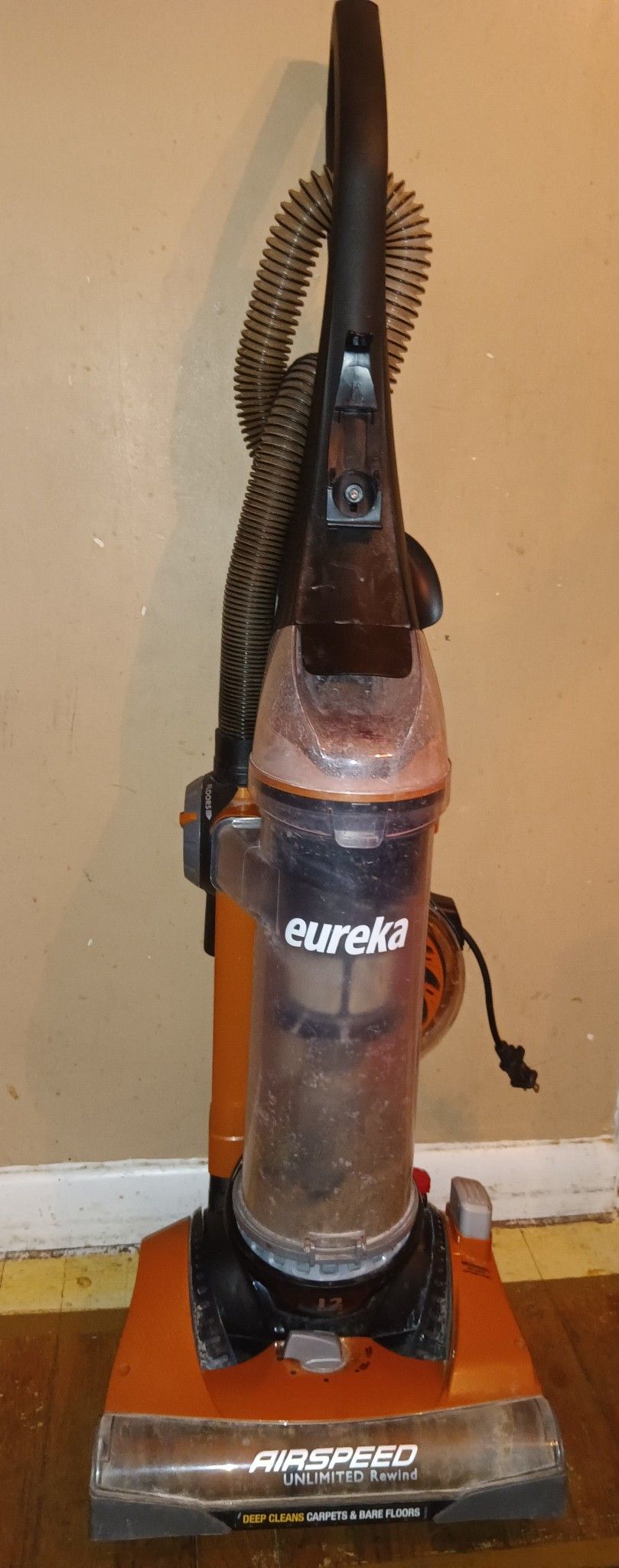 Eureka Airspeed Unlimited Rewind Vacuum For Sale 