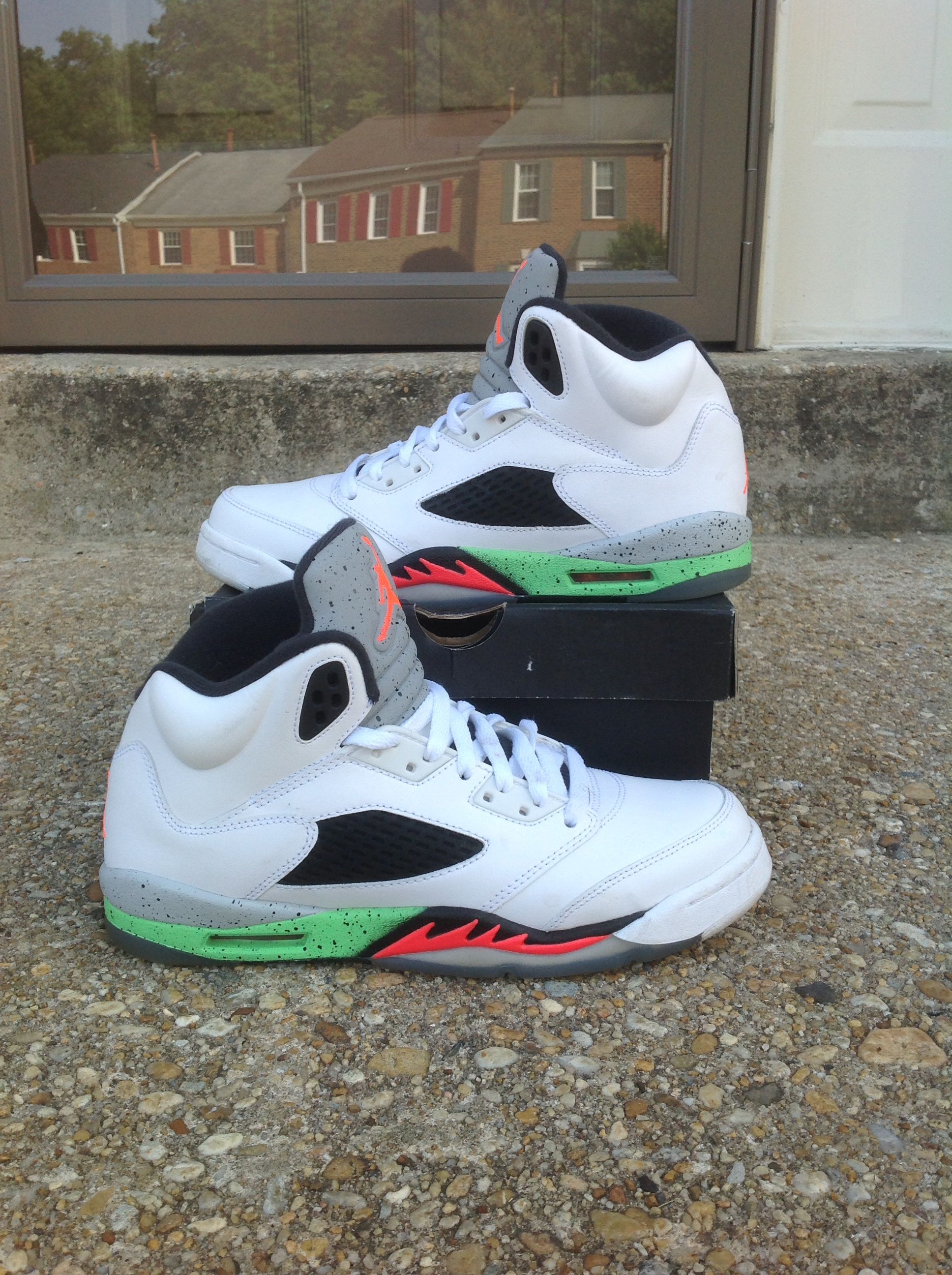 Jordan 5 "Poison Green"