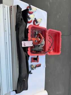 Rubi TC-125 G2 Circular Tile Saw Kit w/ Guides 51949