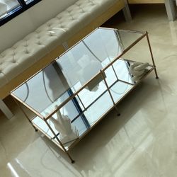 Glass Mirror Coffee Table