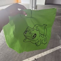 Pokémon Bulbasaur Green Canvas Large Tote Pokemon x Target 30th Anniversary