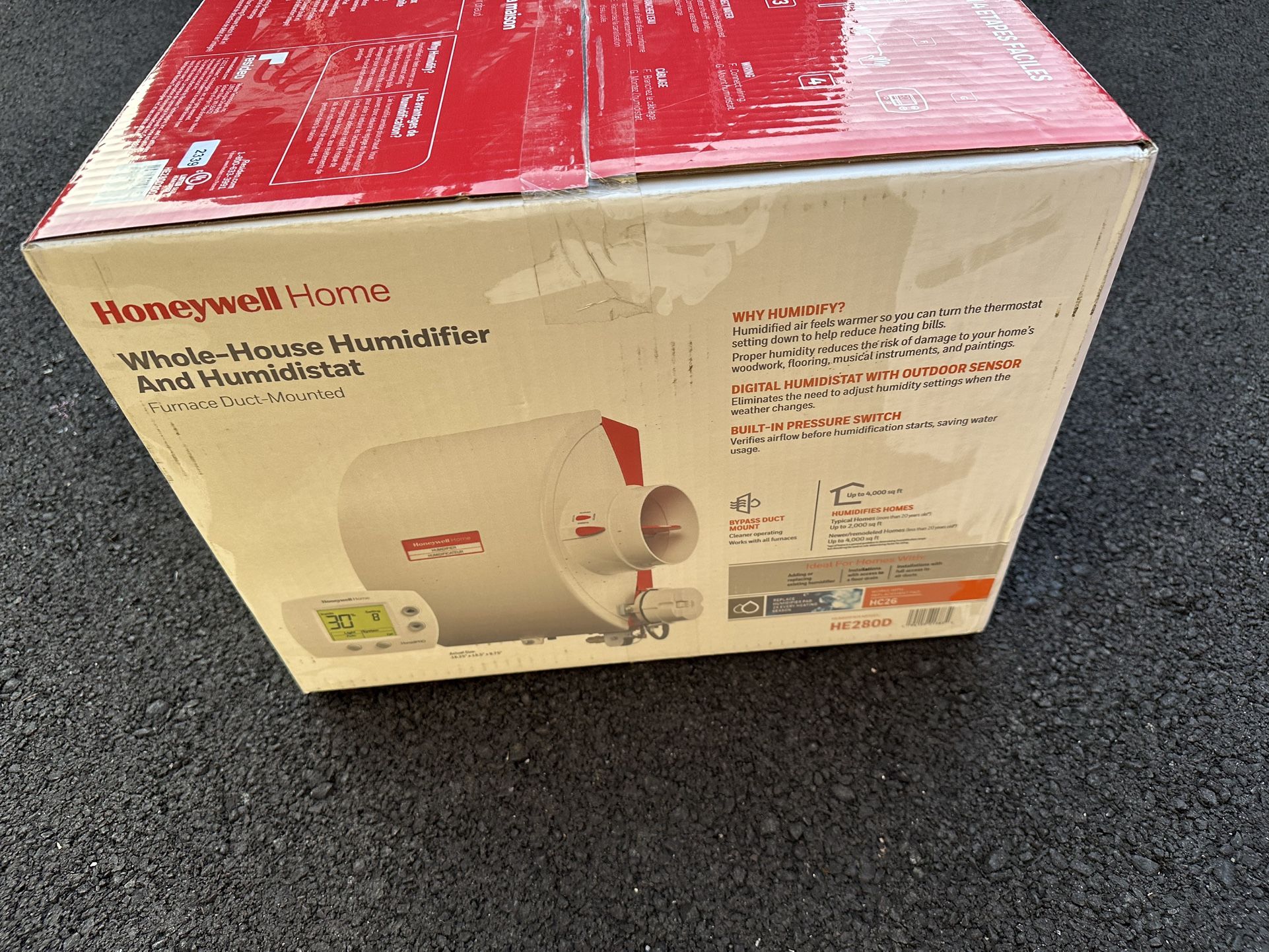 Whole House Humidifier With Humidistat