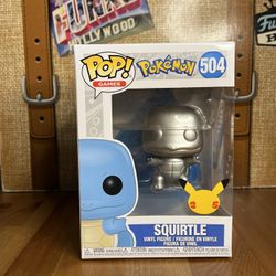 Pokemon Squirtle 25th anniversary Funko Pop