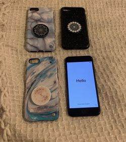 Unlocked Black iPhone 7 256g