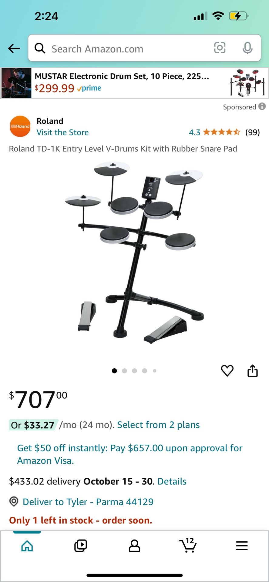 Electronic Drumset